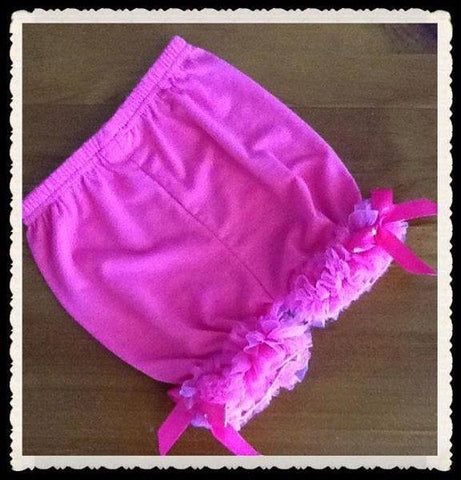 Hot pink Petti Shorts