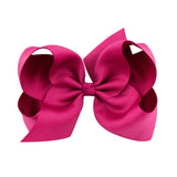 6 Inch bow hairclips