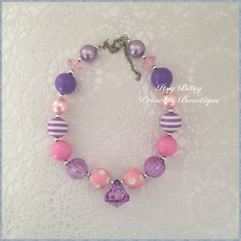 Lavender and pink Necklace