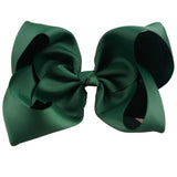 8 Inch bow hair clips