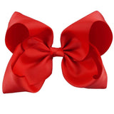 8 Inch bow hair clips