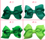 3 Inch bow hairclips