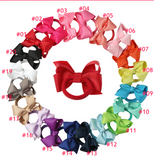 3 Inch bow hair ties