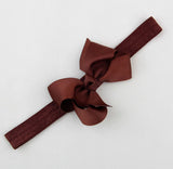 3 Inch bow elastic headbands