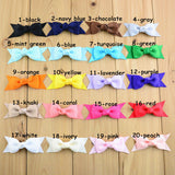 3 inch Small flat bow hair clips