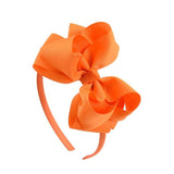 4.5" Boutique bow headbands   -Multiple Colours-