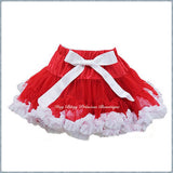 Red and White Pettiskirt