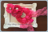 Charlie Headband and sashes