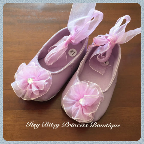 Lavender ballet Shoes