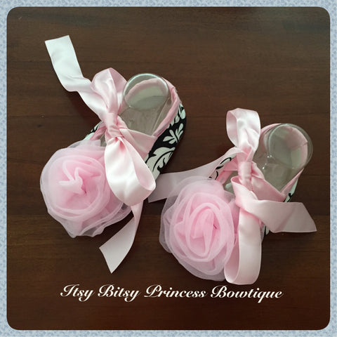 Light Pink Damask Shoes