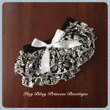 Black and White Damask Bloomers