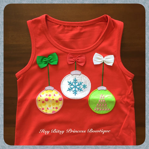 Jingle Bells Red Tank Top