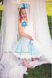 Baby Blue Lace Baby Pettiskirt