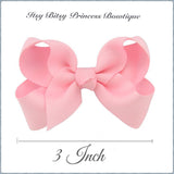 3 Inch bow hairclips