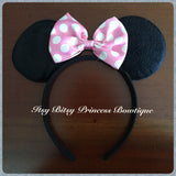 Various colour bows Minnie Ears