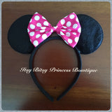 Various colour bows Minnie Ears