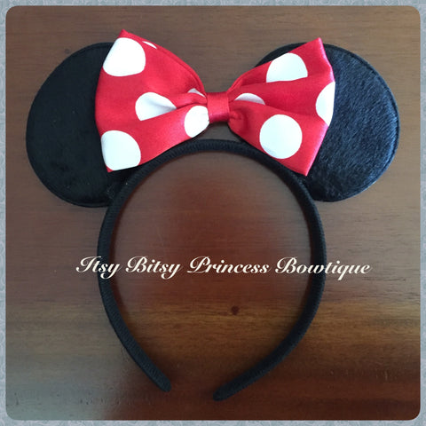 Various colour bows Minnie Ears