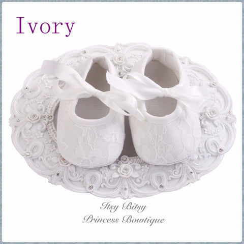 Ivory Lace Shoes