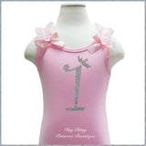 Pink Sparkle Number 1 top