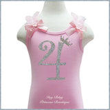 Pink Sparkle Number 1 top