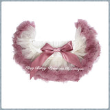 Cream and Dusty Pink Baby Pettiskirt