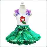 Mermaid / Ariel birthday top