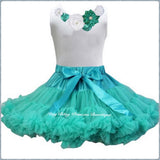 Lucite Green Baby Pettiskirt