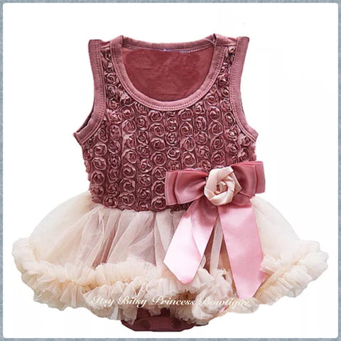 Tea Rose Pettiskirt Romper