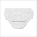 White Rose Nappy cover