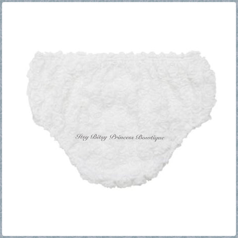 White Rose Nappy cover