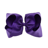 8 Inch bow hair clips