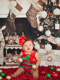 Lace romper and headband