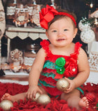 Lace romper and headband