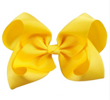 8 Inch bow hair clips