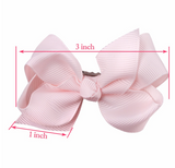 3 Inch bow hairclips