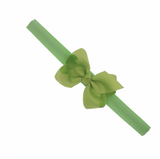 3 Inch bow elastic headbands