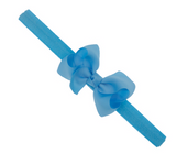 3 Inch bow elastic headbands