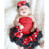 Minnie Polka Dots Pettiskirt set