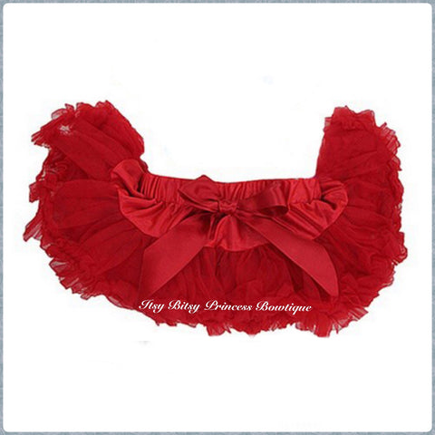 Red Baby Pettiskirt