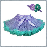 Lucite Green and Violet Pettiskirt