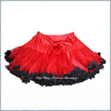 Red and Black Pettiskirts