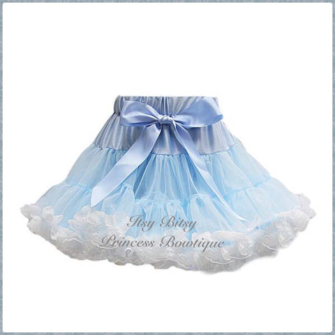 Baby Blue Lace Pettiskirt