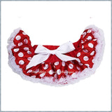 Red and White Minnie Baby Pettiskirt