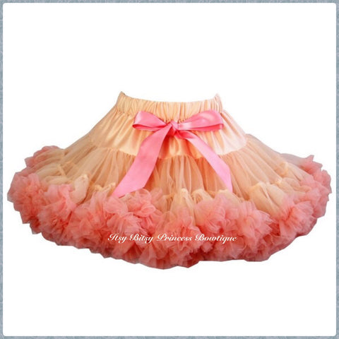 Peach and Strawberry Pettiskirt