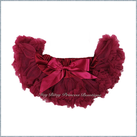 Ruby Wine Baby Pettiskirt