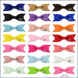 3 Inch Small flat bow hair tie