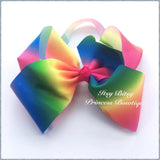 Rainbow elastic headbands