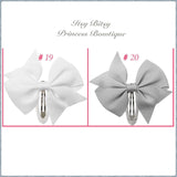 3.5 Inch Bow snap hairclips