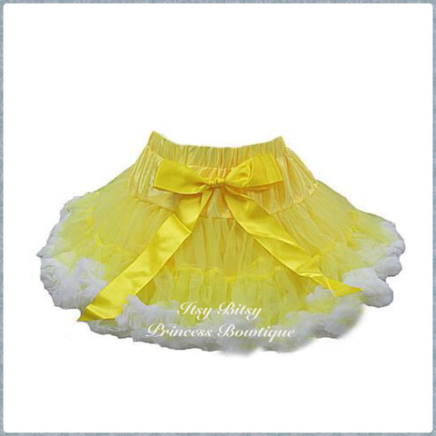 Yellow and White Pettiskirt