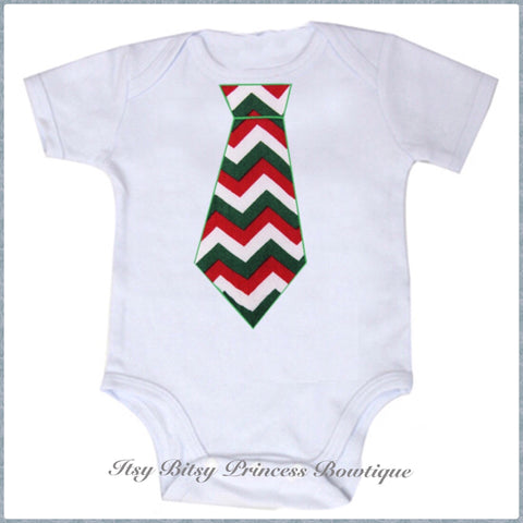 Chevron Tie Bodysuit